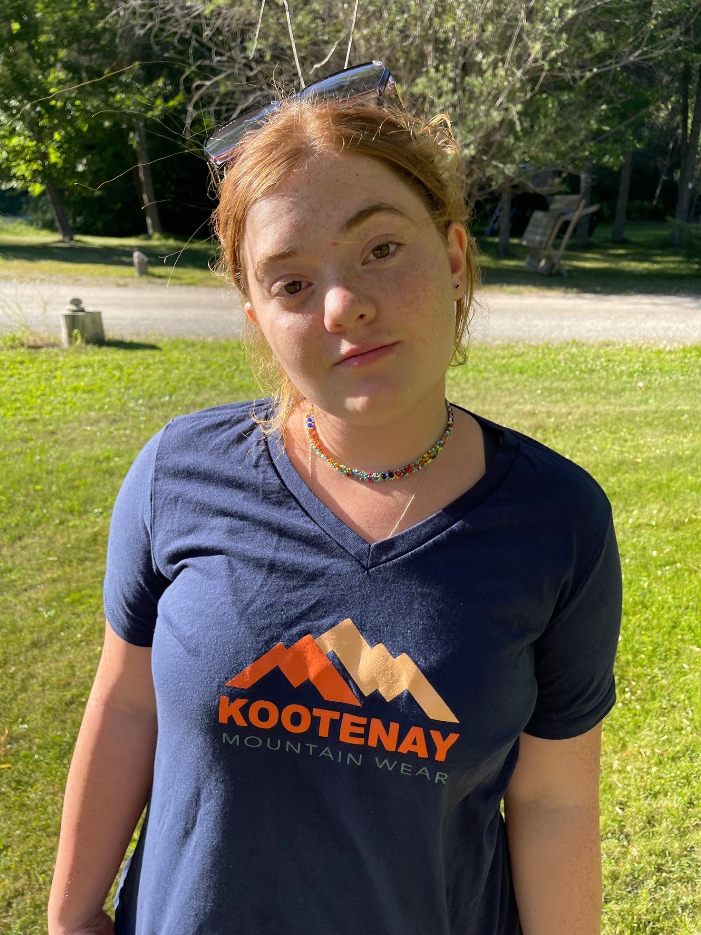 Kootenay Mountain Wear V-Neck Tee